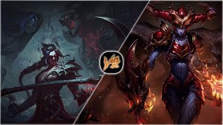 Shyvana vs Darkin Kayn Full Build Fights Patch 816 [upl. by Ebba]