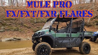 RCOR Mule Pro FXFXTFXR fender flaresfinally [upl. by Eirb980]