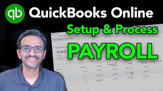 QuickBooks Online 2024 How to Run Payroll amp Process Payroll Taxes [upl. by Salisbarry]