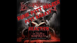 BloodBound  The Tales of Nosferatu FULL ALBUM REACTION [upl. by Nlocnil]