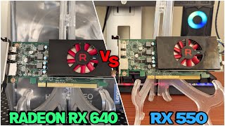 ¡Llevando la Radeon RX 640 4gb al máximo ¿Mejor que una RX 550 4gb Low Profile 😬 [upl. by Psyche148]