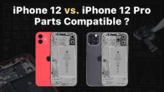 iPhone 12 vs iPhone 12 Pro Parts Swapping Test by REWA LAB [upl. by Arorua]