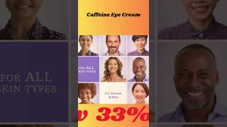 Caffeine Eye Cream for Dark Circles and Puffiness [upl. by Rodgers241]