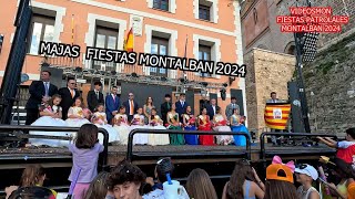 MAJAS  FIESTAS MONTALBAN PATRONALES 2024 [upl. by Arytas]