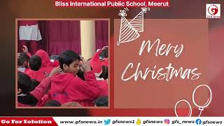 Bliss International Public School Meerut Celebrated Christmas celebration [upl. by Dream896]