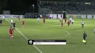 Highlights Dover Athletic 03 Worthing FC [upl. by Neirad]