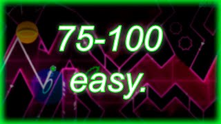 ZODIAC 75100 very big geometry dash jump what [upl. by Eillak]