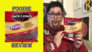 Jack Links Fritos Chili Cheese Beef Jerky  Davys Awesome Food [upl. by Ydniw]