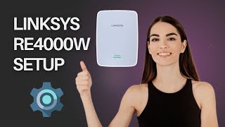 Linksys RE4000w Setup  N600 Series Extender [upl. by Lorou]