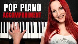 BEAUTIFUL Pop Piano Accompaniment in 3 STEPS [upl. by Hewes]