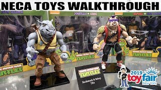 NECA Toys Product Walkthrough at New York Toy Fair 2019 [upl. by Christel513]