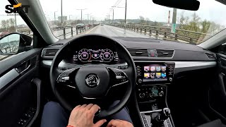 2022 Skoda Superb Ambition  15 150hp   POV Test Drive [upl. by Aknahs]