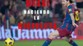 Messi haciendo la bicicleta [upl. by Gilboa]