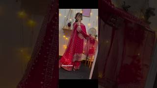 Pink Punjabi suit plazo fashion viralvideo trending punjabiclothes suit [upl. by Sandler]