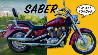 Honda Shadow SABRE 1100 [upl. by Arde630]