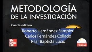 Metodología de Investigación según Sampieri [upl. by Comptom]