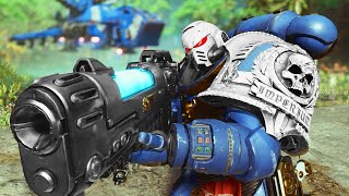 PLASMA INCINERATOR GAMEPLAY Sternguard Veteran vs Tyranids  Warhammer 40k Space Marine 2 [upl. by Lamoree277]