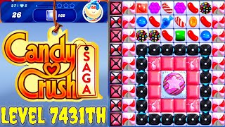 Level 7431th Candy Crush Saga Live Streaming On YouTube By Sankat Mochan Vlogs [upl. by Aleunam]