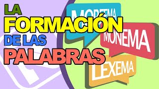 👨‍⚖️¿Qué es la MORFOLOGÍA  Lexema morfema y FORMACIÓN de las Palabras [upl. by Ikiv]