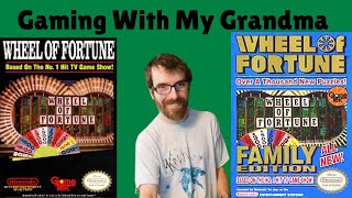 Gaming Memories Gaming With My Grandma Wheel Of Fortune NES [upl. by Vern468]