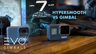 quotGimbal Killerquot   GoPro Hero7 Black HyperSmooth Review vs EVO SS Gimbal [upl. by Meghann]