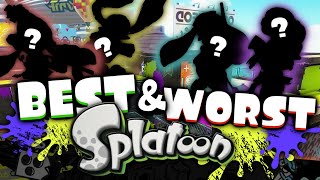 Splatoon 1 amp 2  All Bosses  Cutscenes [upl. by Peednam]