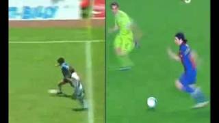 Gol Maradona Inglaterra Vs Gol Messi Getafe Audio Cadena Ser [upl. by Analah]