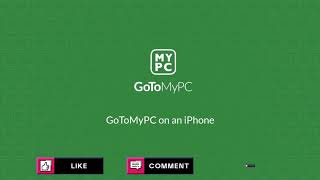 GoToMyPC on an IPhone [upl. by Cassey]