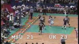 1996 SEC Tournament Championship Game Mississippi State vs Kentucky [upl. by Hinkel]