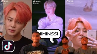 JIMIN Park Jimin BTS 3 TIK TOK VIDEO COMPILATION 2020  REACTION [upl. by Meridel]