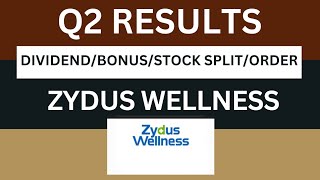 zydus wellness Q2 results 2025  zydus wellness results today  zydus wellness share latest news [upl. by Snave165]