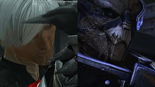 Fenris and Garrus similar romance endgame cutscenes [upl. by Ariahs]