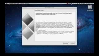 Como instalar W7 en Mac Book Pro con OS X Lion 1074 [upl. by Arriaes]