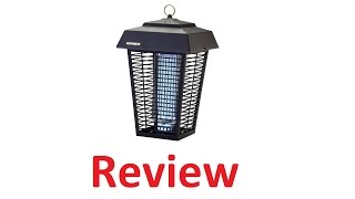 Flowtron BK80D Bug Zapper Review [upl. by Ninnette]