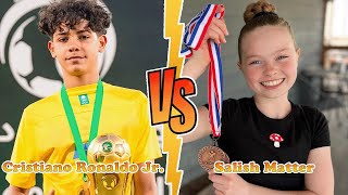 Cristiano Ronaldo Jr VS Salish Matter Transformation 👑 New Stars From Baby To 2024 [upl. by Sivrat]