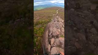 Scotland places almost unreal Heartbreak Ridge Mt Keen Ballater natural mtb trail [upl. by Neerac]