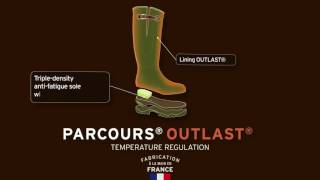 AIGLE Parcours The First anti fatigue boot [upl. by Nunnery]