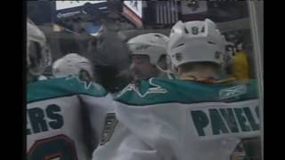 Pavelski Game 4 Overtime Goal 42010 [upl. by Einaffets]