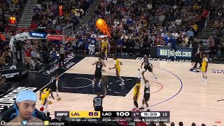 FlightReacts To LAKERS at CLIPPERS  FULL GAME HIGHLIGHTS  February 28 2024 [upl. by Sclar744]