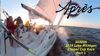 2024 Lake Michigan Clipper Cup Race  Muskegon MI to Port Washington WI  S03E06  Après Sail [upl. by Kosse]