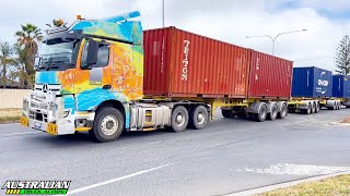 Aussie Truck Spotting Episode 372 Largs Bay South Australia 5016 [upl. by Wynne]