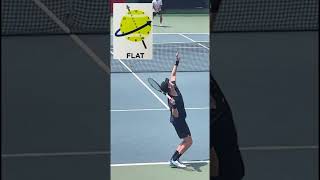 Giao bóng plats tennis tennis shortvideo pingpong sports [upl. by Eelyahs606]