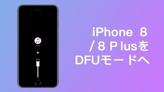 ＜iPhone 88 Plus＞DFUモードの突入・解除する方法 [upl. by Raynard6]