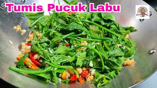 Menu Tanggal Tua Tumis Pucuk Labu Siam Sederhana Nikmat [upl. by Adnale]