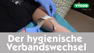 PICC amp Midline Pflege – Der hygienische Verbandswechsel [upl. by Iris]