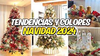 TENDENCIAS y COLORES NAVIDAD 2024 [upl. by Olsen]