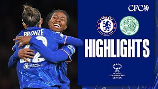 Chelsea Women 30 Celtic Women  Blues reach UWCL QUARTERFINALS 💫  HIGHLIGHTS  UWCL 202425 [upl. by Forras]