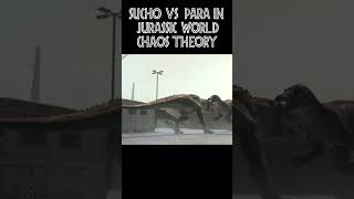 Suchomimus vs Parasaurolophus in Jurassic World Chaos Theory jurassicworld jurassicpark edit [upl. by Chip]