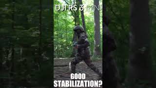 DJI RS3 MINI Good Stabilization [upl. by Asilana]