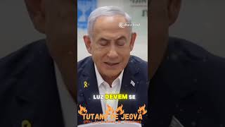 Benjamin Netanyahu  Primeiroministro de Israel mandou recado para o Irã shorts paz noticias [upl. by Tinya894]